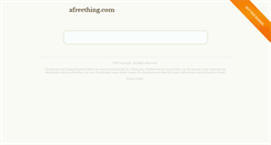 Desktop Screenshot of afreething.com